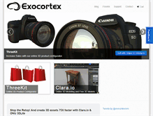 Tablet Screenshot of exocortex.com